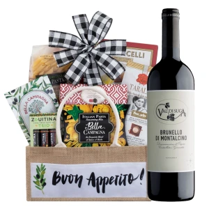 Val Di Suga Brunello Di Montalcino Wine With Italian Gift Basket