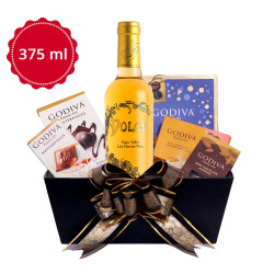 Dolce Napa Valley Late Harvest Wine And Godiva Gift Basket