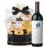 Opus One Cabernet Red Wine And Golden Godiva Gift Basket
