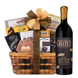 Quilt Reserve Cabernet Sauvignon Napa Valley Wine And Bon Appetit Gift Basket