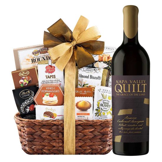 Quilt Reserve Cabernet Sauvignon Napa Valley Wine And Bon Appetit Gift Basket Quilt Reserve Cabernet Sauvignon Napa Valley Wine And Bon Appetit Gift Basket