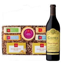 Caymus Cabernet Sauvignon And Cheese Gift Box