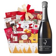 Billecart-Salmon Reserve Champagne And Chocolate Gift Basket
