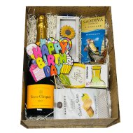 Birthday Gift Set with Veuve Clicquot Champagne