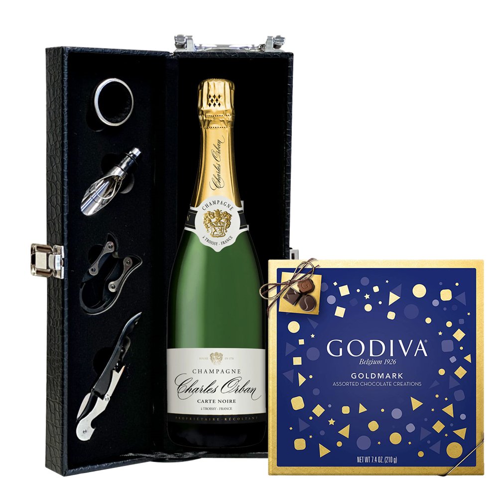 Charles Orban Carte Noire Champagne Gift Box - Shop Now