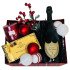 Christmas Special Dom Perignon And Chocolate Gift Basket