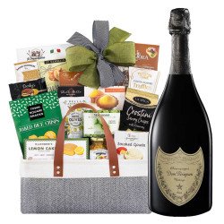 Dom Perignon Champagne Gourmet Delight Gift Basket