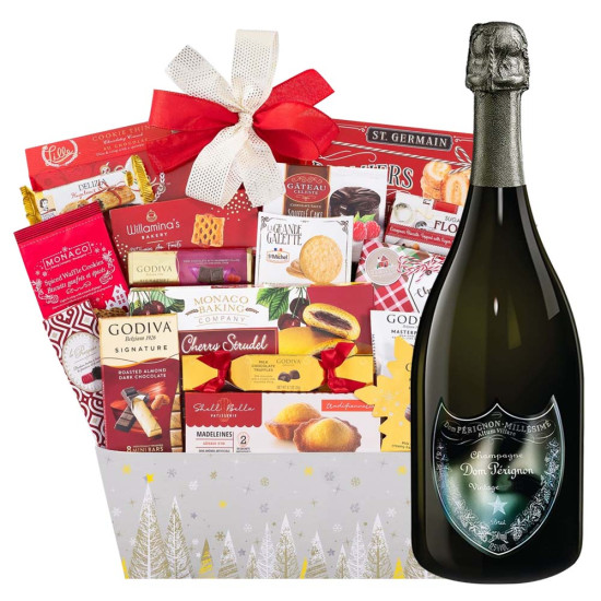 Dom Perignon Lady Gaga Brut Holiday Gift Basket