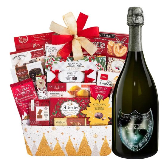 Dom Perignon Lady Gaga Brut Holiday Gift Basket Dom Perignon Lady Gaga Brut Holiday Gift Basket
