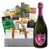 Dom Perignon Lady Gaga Rose Gourmet Delight Gift Basket