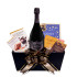 Dom Perignon Rose with Godiva Chocolate Basket