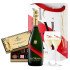 G.H. Mumm Champagne, Godiva & Flutes Gift Set
