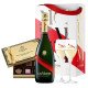 G.H. Mumm Champagne, Godiva & Flutes Gift Set G.H. Mumm Champagne, Godiva & Flutes Gift Set