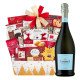 Godiva Chocolate Holiday Wishes Gift Basket with La Marca Prosecco Godiva Chocolate Holiday Wishes Gift Basket with La Marca Prosecco