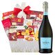 Godiva Chocolate Holiday Wishes Gift Basket with La Marca Prosecco Godiva Chocolate Holiday Wishes Gift Basket with La Marca Prosecco