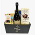 Happy Holidays Dom Perignon Champagne Gift Basket