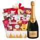 Krug Grande Cuvee and Godiva Holiday Gift Basket Krug Grande Cuvee and Godiva Holiday Gift Basket