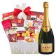 Krug Grande Cuvee and Godiva Holiday Gift Basket Krug Grande Cuvee and Godiva Holiday Gift Basket