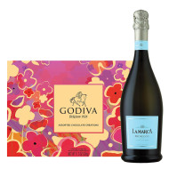 La Marca Prosecco And Godiva 26 Pc Chocolate Gift Set