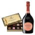 Laurent Perrier Cuvee Rose Champagne and Chocolate Gift Box