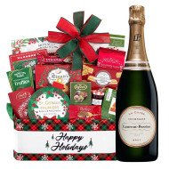 Laurent-Perrier La Cuvee Champagne And Holiday Gift Basket
