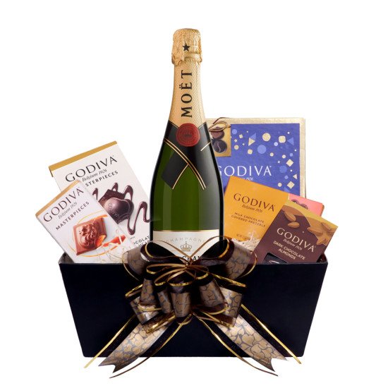 Moët & Chandon Impérial Brut Champagne Gift Basket