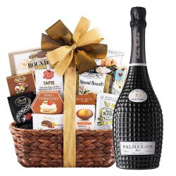 Nicolas F Palmes Brut with Bon Appetit Gift Basket Nicolas F Palmes Brut with Bon Appetit Gift Basket