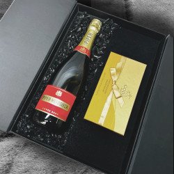 Piper Heidsieck Champagne and Godiva 8pc Gift Box