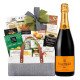 The Connoisseur Gift Basket with Veuve Clicquot