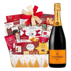 Veuve Clicquot Champagne Holiday Gift Basket Veuve Clicquot Champagne Holiday Gift Basket