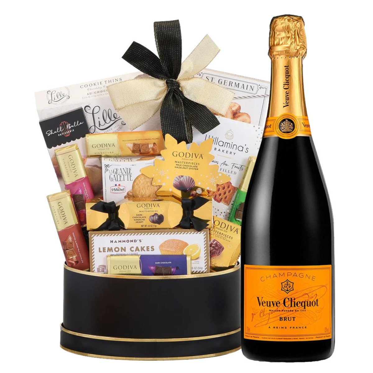 Hot Chocolate Gift Set Veuve Clicqout Ponsardin Brut Gift Box