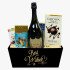 Wedding Gift Basket with Dom Perignon Champagne