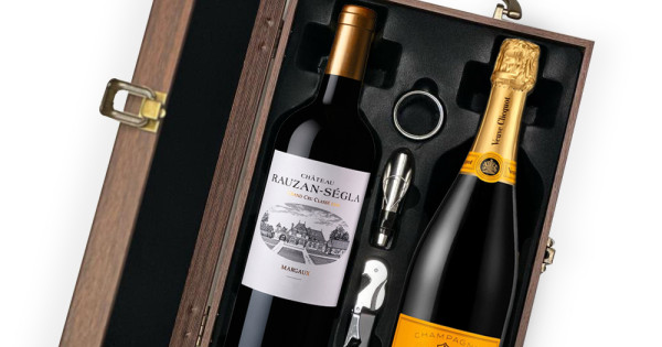 French Wine & Champagne Luxury Duo Gift Set