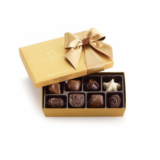 Veuve Clicquot Rose & Godiva Chocolates 8pc Gift Set