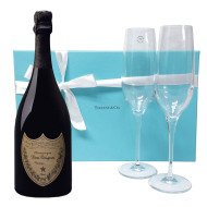 Dom Pérignon Brut Champagne and Tiffany & Co. Flute Gift Set
