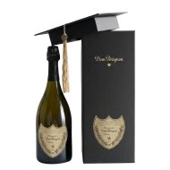 Dom Perignon Brut Champagne with Graduation Cap