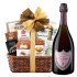 Dom Perignon Rose with Bon Appetit Gift Basket