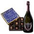 Dom Perignon Rose Champagne & Godiva Chocolates Gift Set