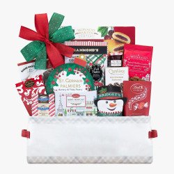Happy Holiday Gift Basket & Season's Greetings