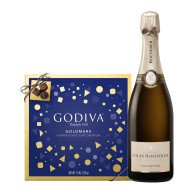 Louis Roederer Collection 243 Brut Champagne and Godiva Chocolate Gift Set