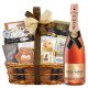 Bon Appetit Gourmet Gift Basket With Moet Chandon Nectar Imperial Rose Bon Appetit Gourmet Gift Basket With Moet Chandon Nectar Imperial Rose