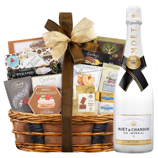 Moet & Chandon Ice Imperial with Godiva Gift Basket