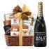Moet & Chandon Grand Vintage 2015 Champagne With Bon Appetit Gourmet Gift Basket