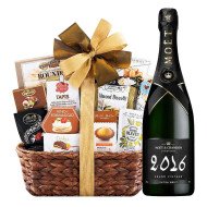 Moet & Chandon Grand Vintage 2016 Champagne With Bon Appetit Gourmet Gift Basket Moet & Chandon Grand Vintage 2016 Champagne With Bon Appetit Gourmet Gift Basket