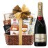 Bon Appetit Gourmet Gift Basket with Moet & Chandon Imperial Brut
