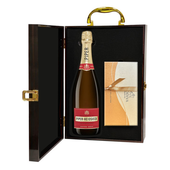 Piper Heidsieck Champagne and Godiva 8pc Gift Box Piper Heidsieck Champagne and Godiva 8pc Gift Box