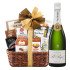 Pol Roger Brut Reserve Champagne with Bon Appetit Basket
