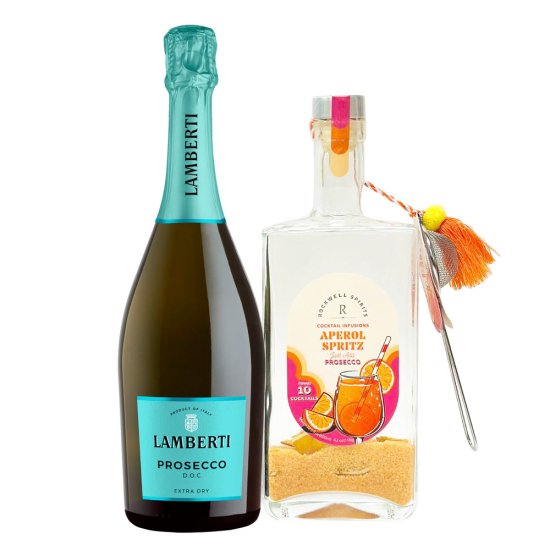 Lamberti Prosecco Sparkling Wine and Aperol Spritz Gift Set Lamberti Prosecco Sparkling Wine and Aperol Spritz Gift Set