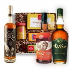 Bourbon Whiskeys and Cheese Delights Gift Hamper