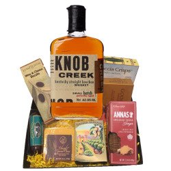 Knob Creek and Cheese Gift Basket